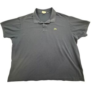 Lacoste Polo Shirt Mens 4XLB Navy Blue Performance Short Sleeve Embroidered Logo